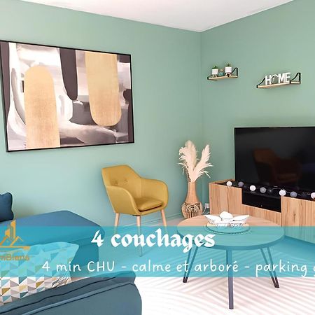 Апартаменты Proche Chu - 4 Couchages - Parking Gratuit - Local Velo Амьен Экстерьер фото